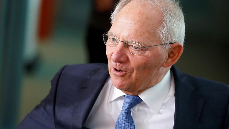 Bundesfinanzminister Wolfgang Schäuble kann den "Schulz-Effekt" nicht nachvollziehen.