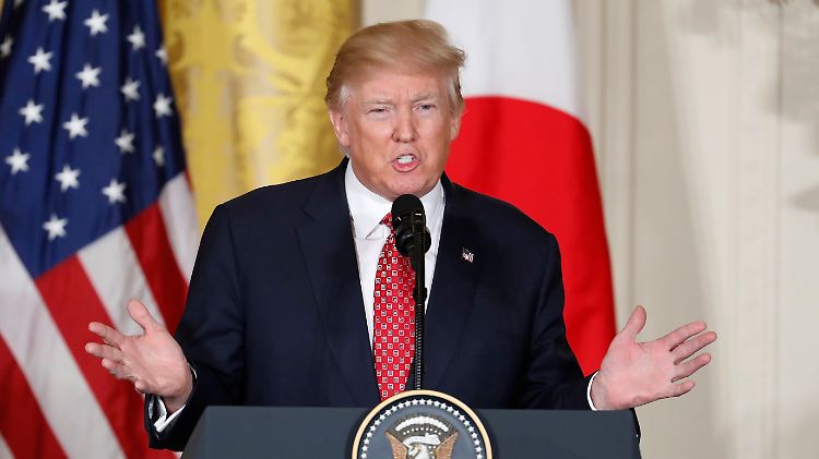 Will seinen "Muslimbann" gegen alle Widerstände durchsetzen: Donald Trump