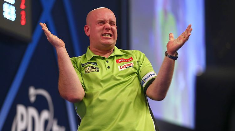 Läuft für ihn: Michael van Gerwen.