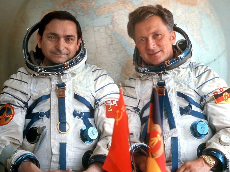 Mit der Rakete Sojus 31 starteten Waleri Bykowski und Sigmund Jähn am 26. August 1978 vom russischen Raumfahrtzentrum Baikonur aus.