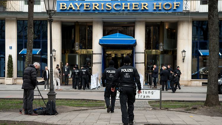 Einer von drei Terminen: die Sicherheitskonferenz in München.