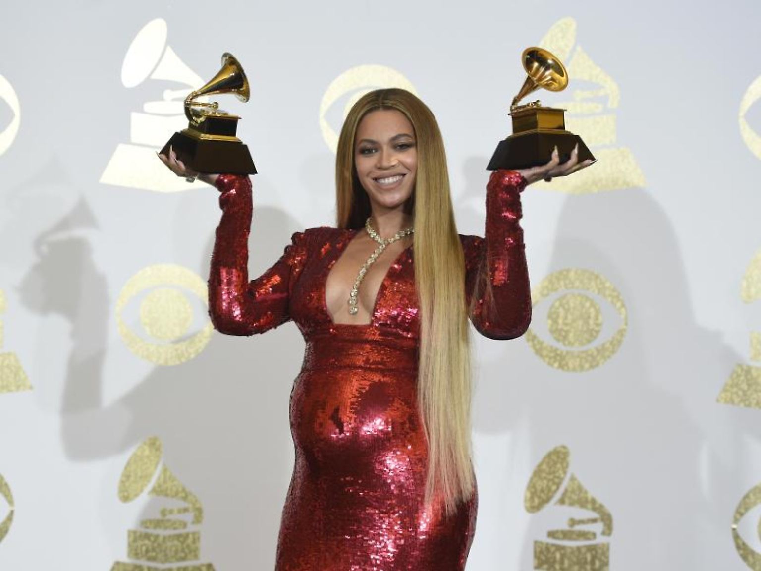 Mehr Grammys als jede andere Frau in der Geschichte der Musik-Auszeichnungen, ...