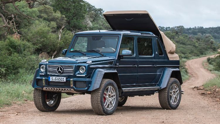 Wenn ein Mercedes das Maybach-Label trägt, dann muss es schon etwas besonderes sein. Wie der Mercedes-Maybach G 650 Landaulet.