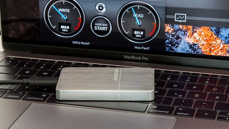 Die Freecom mSSD MAXX ist eine schnelle Speicherergänzung fürs MacBook Pro und andere moderne Laptops mit Highspeed-USB-Anschlüssen.