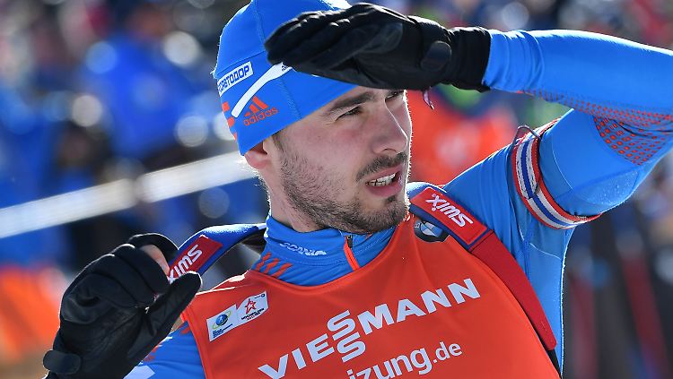 Die Olympischen Spiele liegen für Anton Schipulin offenbar in weiter Ferne.