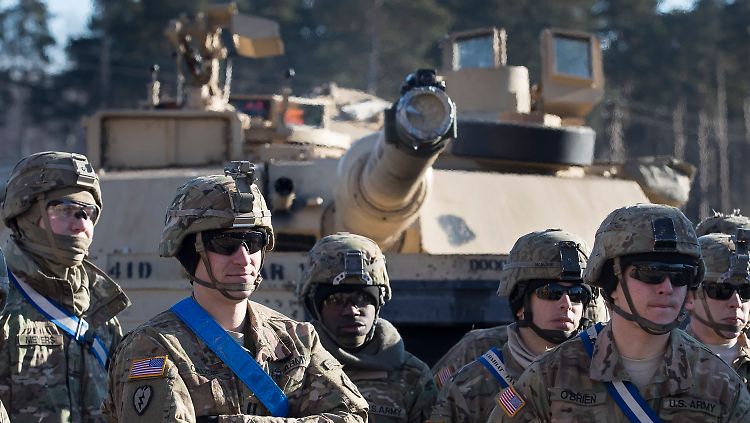 Gemeinsam sind wir stark: Nato-Truppen der USA sollen Litauen vor russischer Aggression schützen.