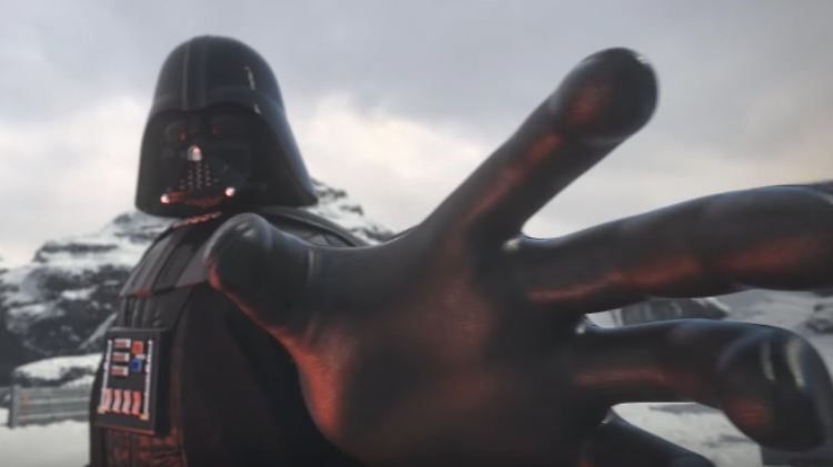 Bei Star Wars: Force Arena kann man in die Rolle von Darth Vader schlüpfen. 