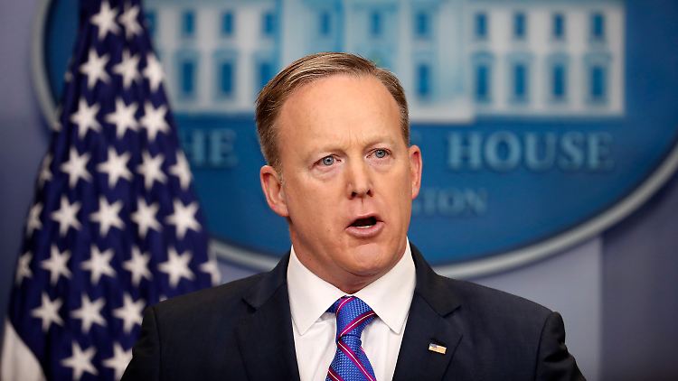 US-Regierungssprecher Sean Spicer.