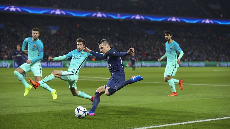 Julian Draxl erlebte ein Traumdebüt für Paris St. Germain in der Champions League.
