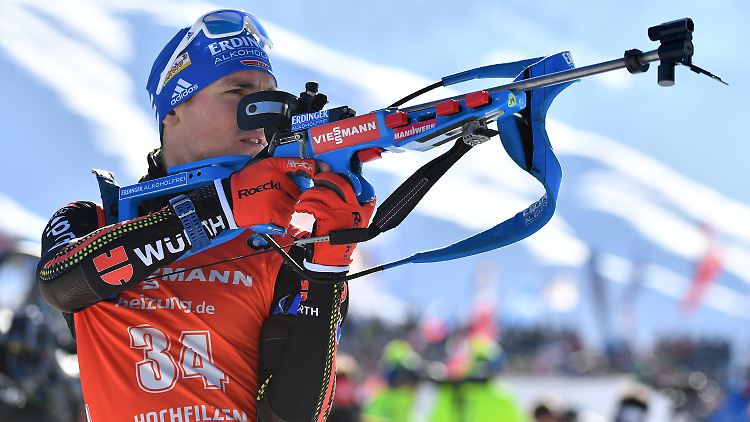 Simon Schempp hat sich im Training zuletzt auf das Stehendschießen konzentriert.