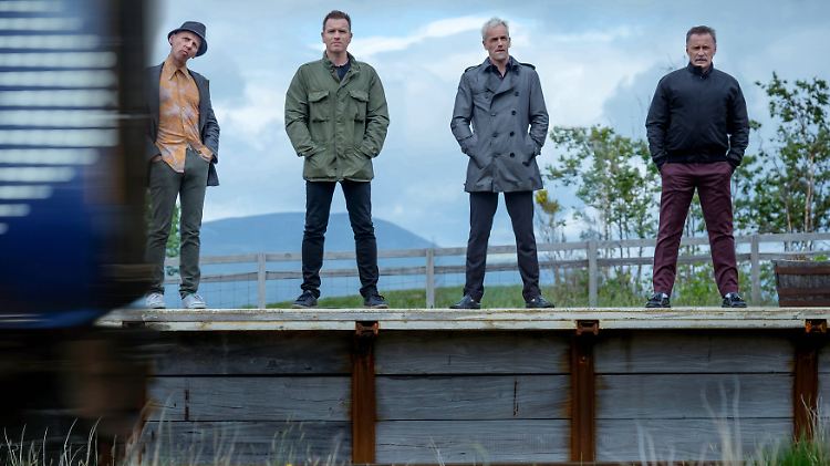 Willkommen zurück: "Spud", Mark, "Sick Boy" und Begbie (v.l.).