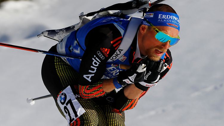 Erik Lesser verpasst seine erste WM-Medaille von Hochfilzen denkbar knapp.