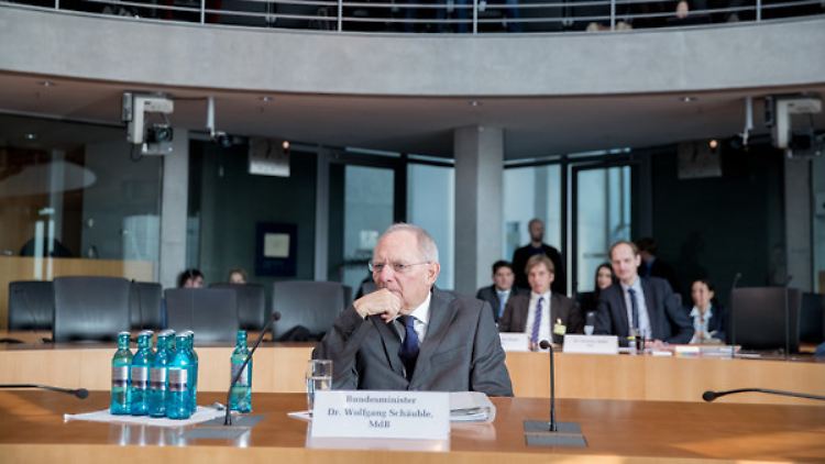 Bundesfinanzminister Wolfgang Schäuble.