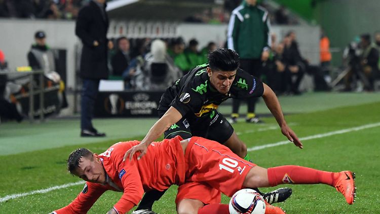 Die Borussia war besser, aber die Fiorentiner schossen das einzige Tor.