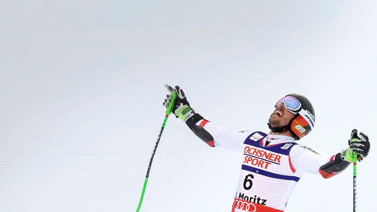 Marcel Hirscher fährt immer richtig gut, wenn während des Rennens Kameras abstürzen.