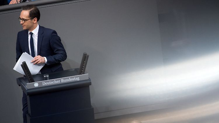 Durcheinander im Bundestag: Maas Fauxpas sorgt für Irritation unter den Abgeordneten.