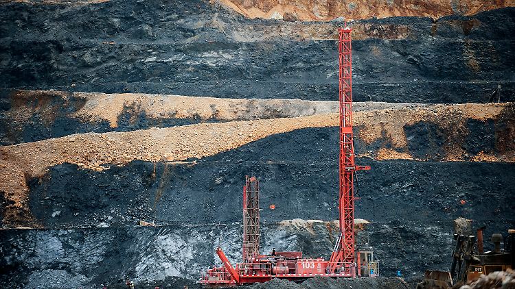 Eine Goldmine von Barrick Gold in Pueblo Viejo in der Dominikanischen Republik.
