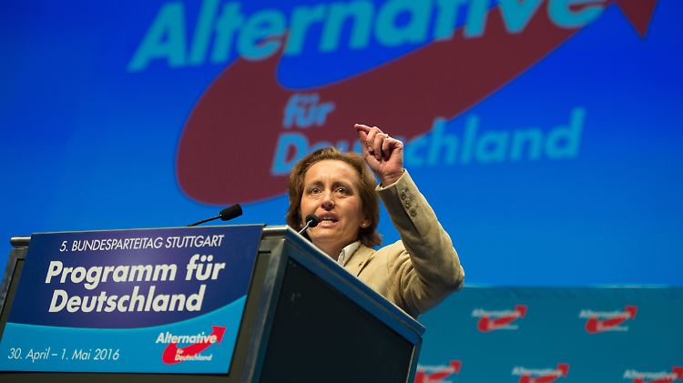 Bei ihrer Wahl gab es Unregelmäßigkeiten: Beatrix von Storch.