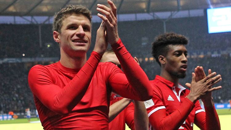 "Hertha hat von Anfang an nur Zeitspiel gemacht": Thomas Müller.