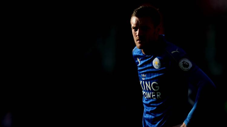 Schatten ihrer selbst: Jamie Vardy und die "Foxes".