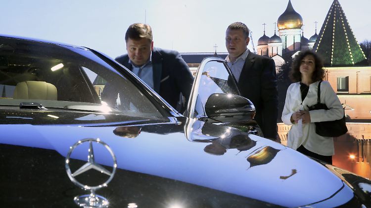 Daimler hat in Russland einen guten Stand.