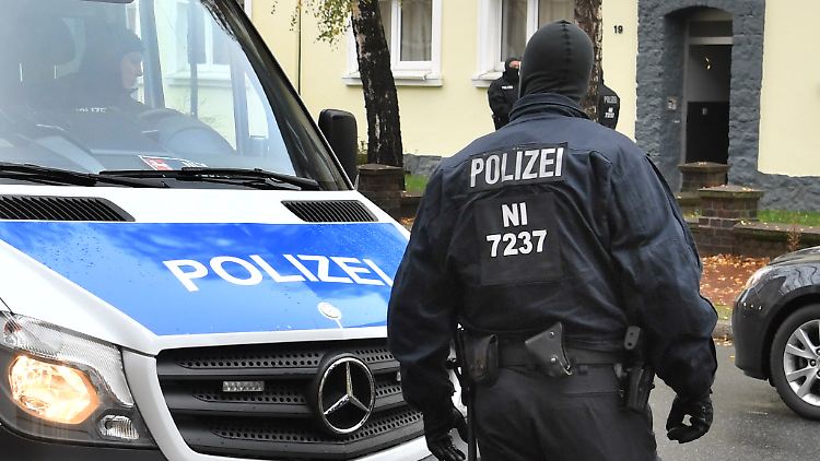 Anti-Terror-Einsatz der Polizei in Niedersachsen.
