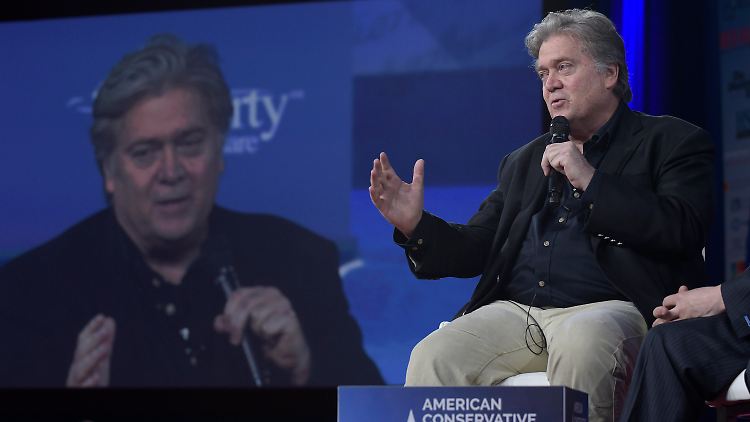 Sprach auf der CPAC-Konferenz Klartext: Stephen Bannon.