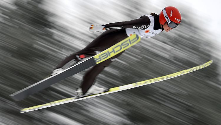 Carina Vogt ist in Top-Form für die Weltmeisterschaft in Lahti.