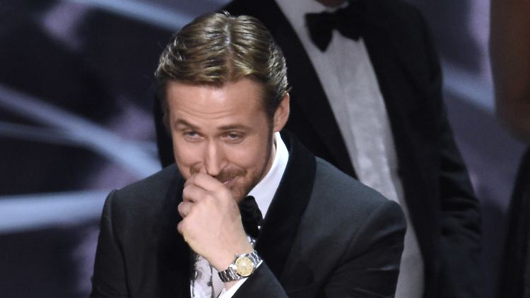 Ryan Gosling – der Star von "La La Land" – nimmt es mit Humor.