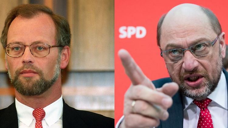 Ob der Höhenflug von Martin Schulz ähnlich abrupt endet wie der von Rudolf Scharping im Jahr 1994, wird sich noch zeigen.