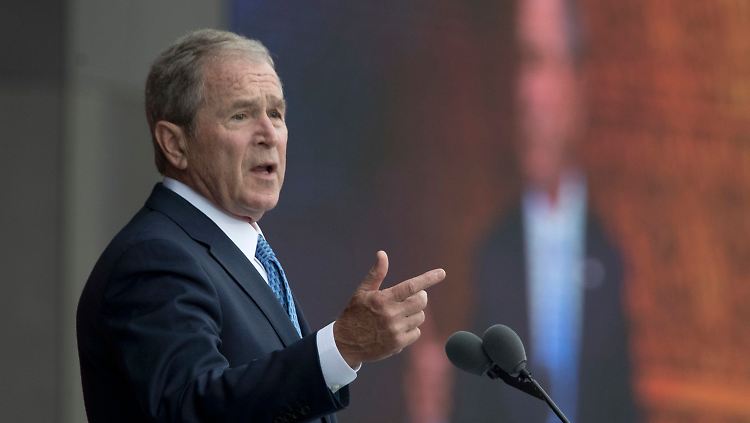Bush war von 2001 bis 2009 US-Präsident.