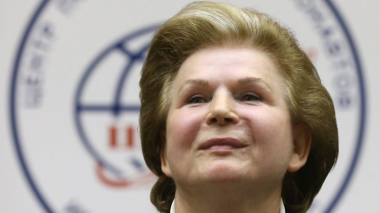 Schwungvolle Föhnfrisur: Valentina Tereschkowa, die erste Frau im Weltall, im Jahr 2013.