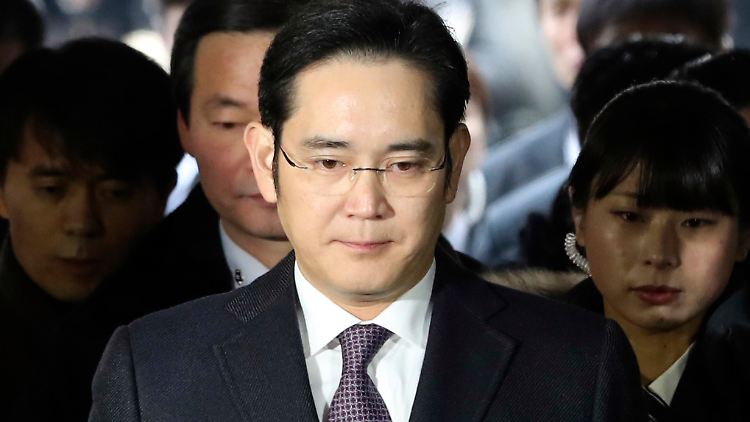 Lee Jae Yong bei einer Anhörung vor Gericht im Januar.