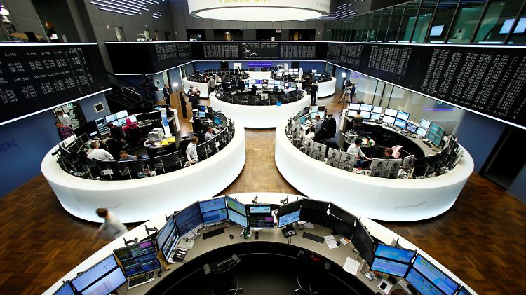 Auch an der Frankfurter Börse rechnet man damit, dass die Fed am Mittwoch den Leitzins anheben wird.