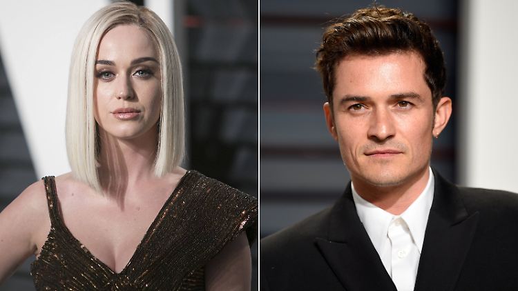 Beide waren bei der gleichen Oscar-Party - aber gemeinsam haben wir sie auf keinem Foto: Katy Perry und Orlando Bloom.