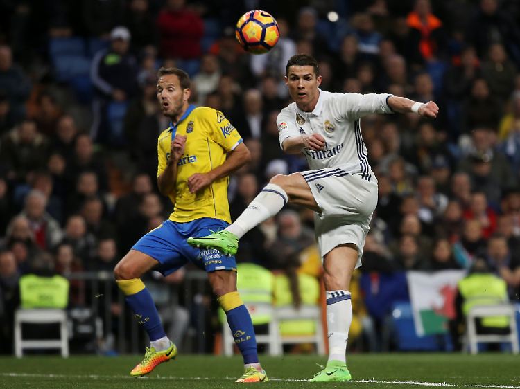 Cristiano Ronaldos später Doppelpack reichte für Real Madrid immerhin für einen Punkt.