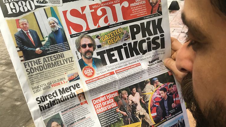 Die Zeitung "Star" gilt als Blatt mit großer Nähe zur regierenden Partei AKP und deren Vorsitzenden: Präsident Erdogan. 