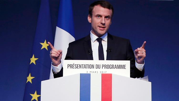 Emmanuel Macron gilt derzeit als Favorit der französischen Präsidentschaftswahl.