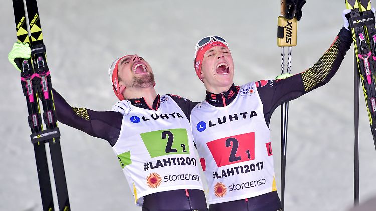 Teamkollegen und Konkurrenten: Johannes Rydzek und Eric Frenzel dominieren die Nordische Kombination seit Jahren.