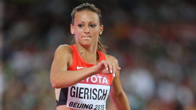 Kristin Gierisch haute den entscheidenden Sprung zum Titel im zweiten Versuch raus.