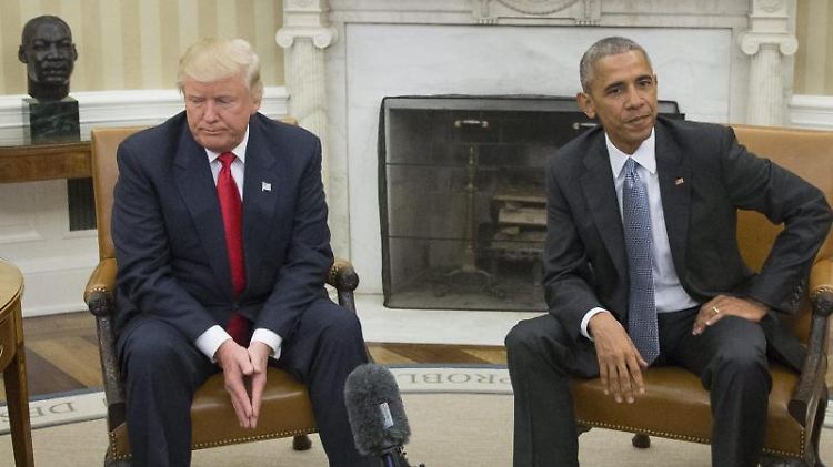 Trump und Obama trafen sich einen Tag nach der Wahl im Weißen Haus - da soll der noch amtierende Präsident seinen Nachfolger vor Flynn gewarnt haben.