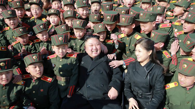 Nordkoreas Machthaber Kim Jong Un genießt die Zuneigung seines Volkes - und den Rückhalt Chinas.