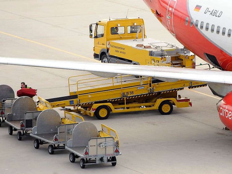"Das Gepäckstück war nicht für uns bestimmt und sollte nicht in unsere Maschine verladen werden", sagt eine Air-Berlin-Sprecherin.