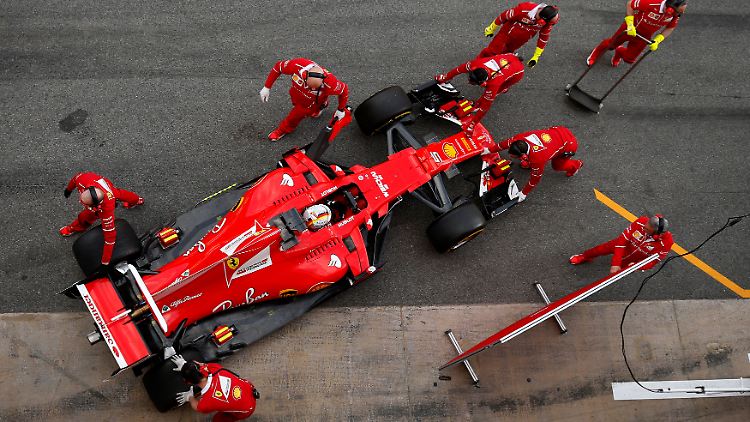 Richtig schnell und zuverlässig: der neue Ferrari SF70-H.