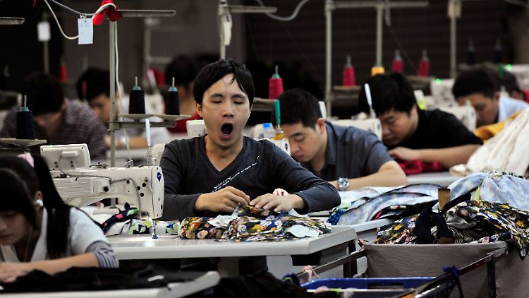 Strafe für UK: Jahrelang hat das Land anscheinend China-Textilien unter Wert importiert.