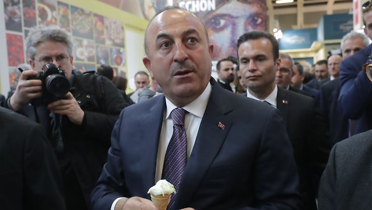 Auch auf der Reisemesse ITB war der türkische Außenminister bei seinem Deutschlandbesuch.