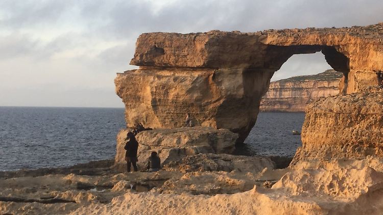 Der Kalksteinbogen, der auch "Blaues Fenster" genannt wurde, war ein Sinnbild für die Schönheit von Gozo.
