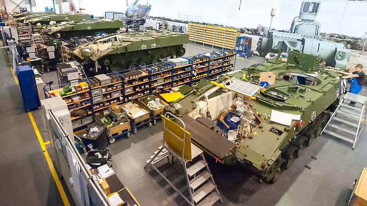 Panzerbau bei Rheinmetall in Unterlüß (Niedersachsen). Das Unternehmen will künftig auch in der Türkei produzieren.