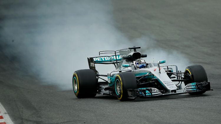 Fliegender Finne: Valtteri Bottas überzeugte im Silberpfeil.