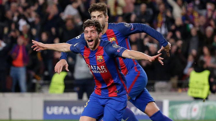 Sergi Roberto wurde in der fünften Minute der Nachspielzeit zu Barcelonas Wundermacher.
